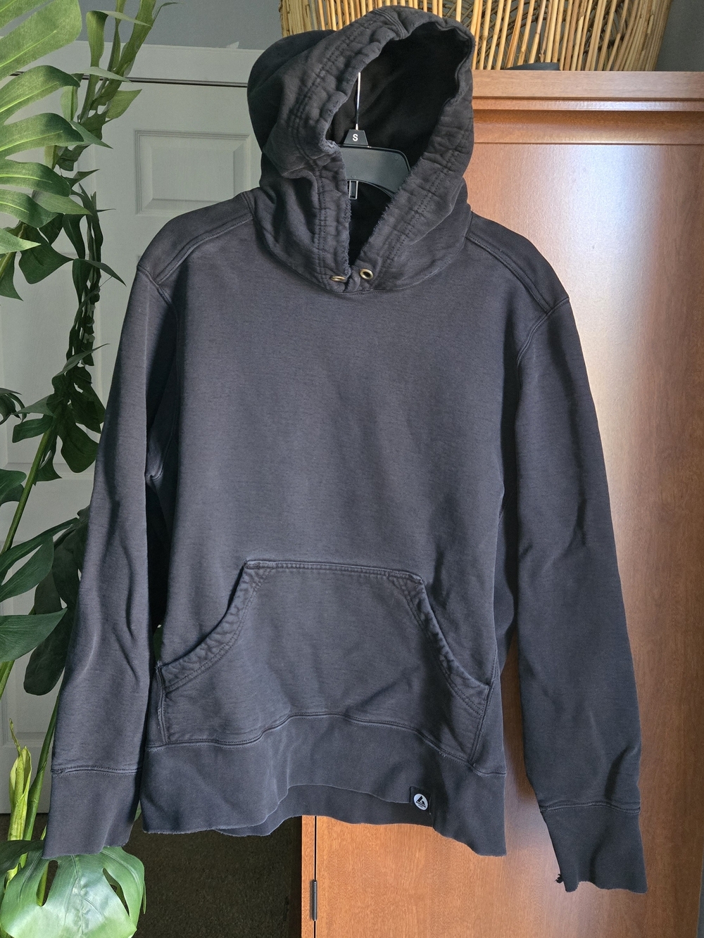 American Giant Black Pullover Hoodie